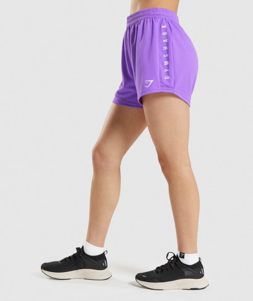 Women's Gymshark Sport Loose Shorts Light Purple | NZ 2MKHAB